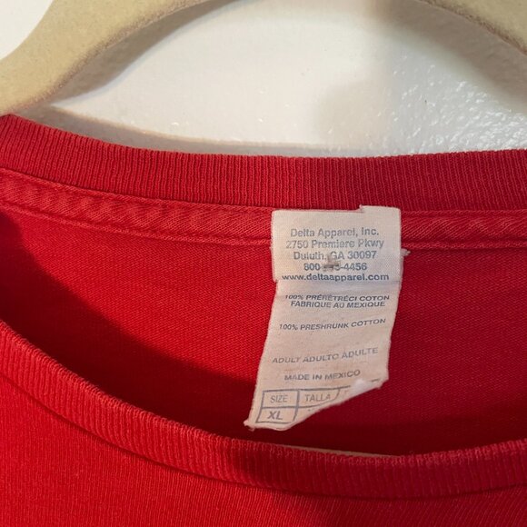 XL Red Men's Short Sleeve T-shirt Funny Quote - Picture 4 of 5